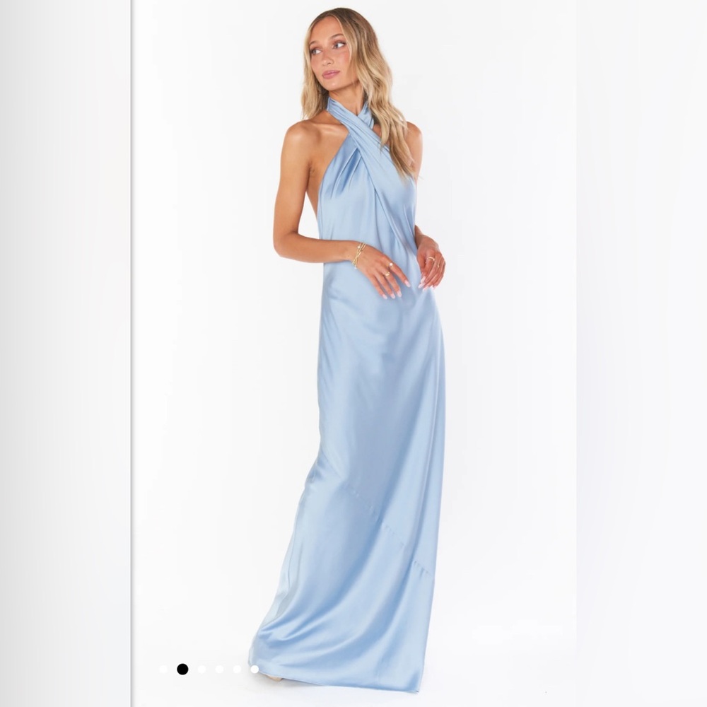 Show Me Your Mumu Jasmine Halter Maxi Dress